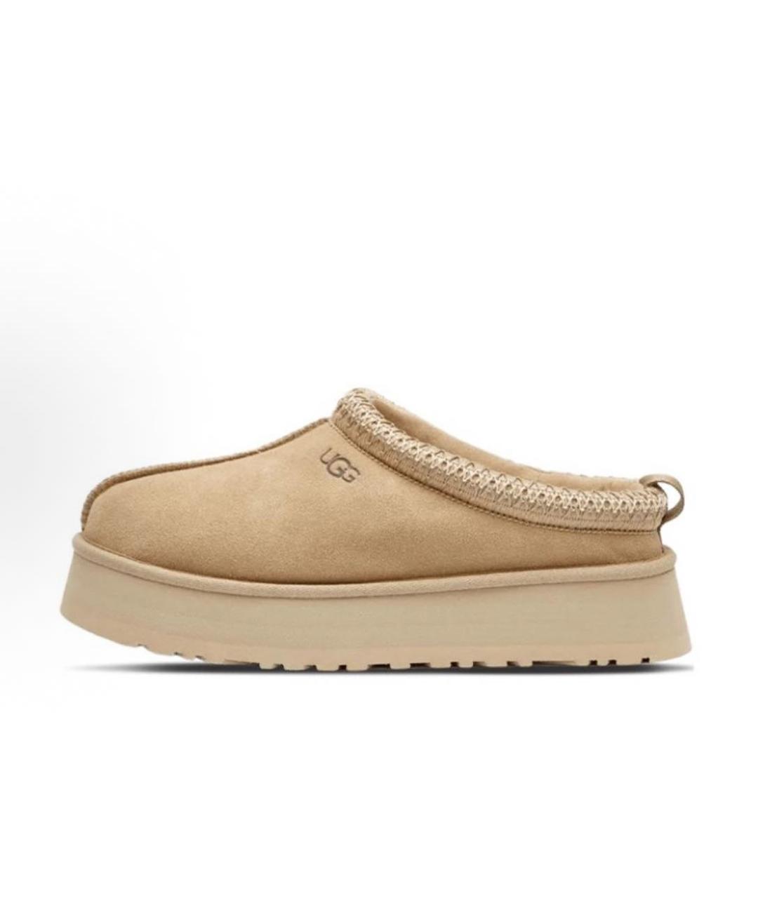 UGG AUSTRALIA Бежевые сабо, фото 5