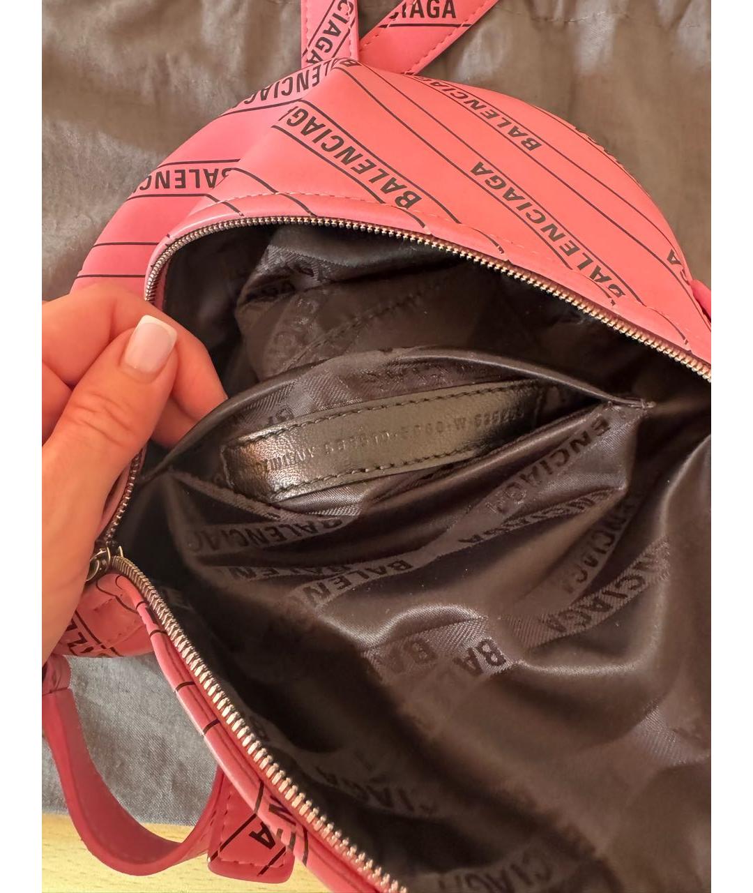 BALENCIAGA Розовая поясная сумка, фото 6