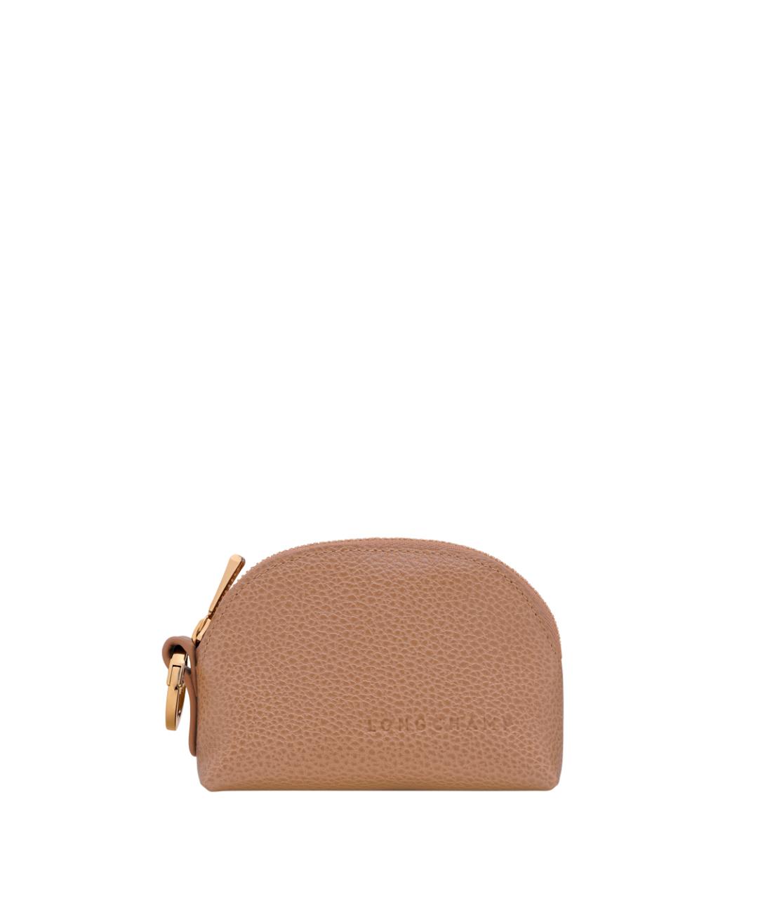 LONGCHAMP Бежевый кожаный кошелек, фото 1