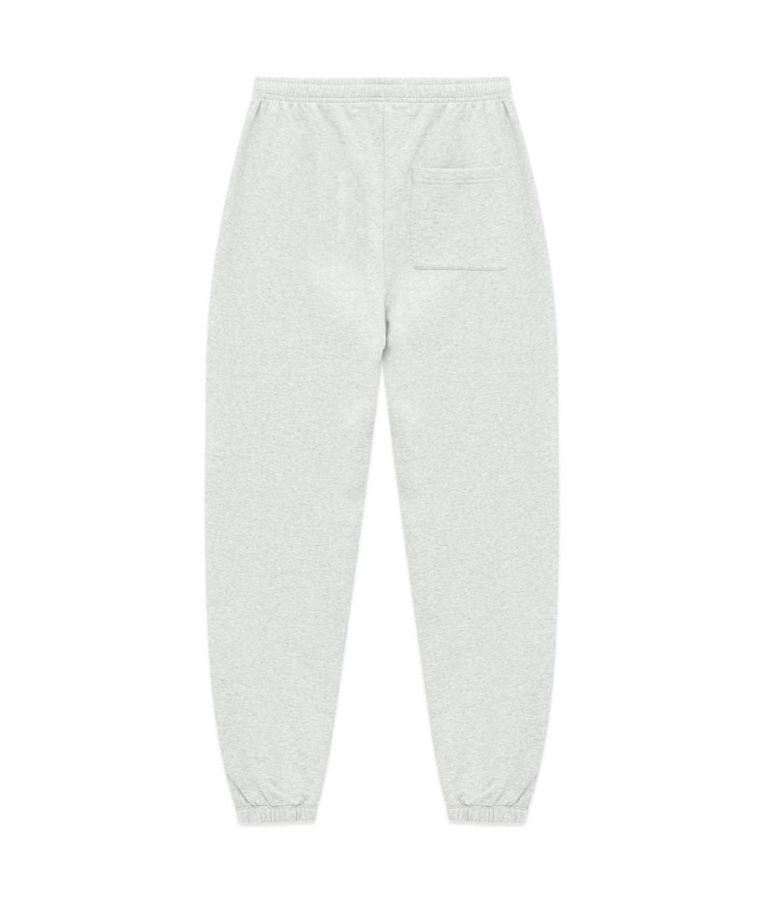 SPORTY AND RICH Серые хлопковые спортивные брюки и шорты, фото 2