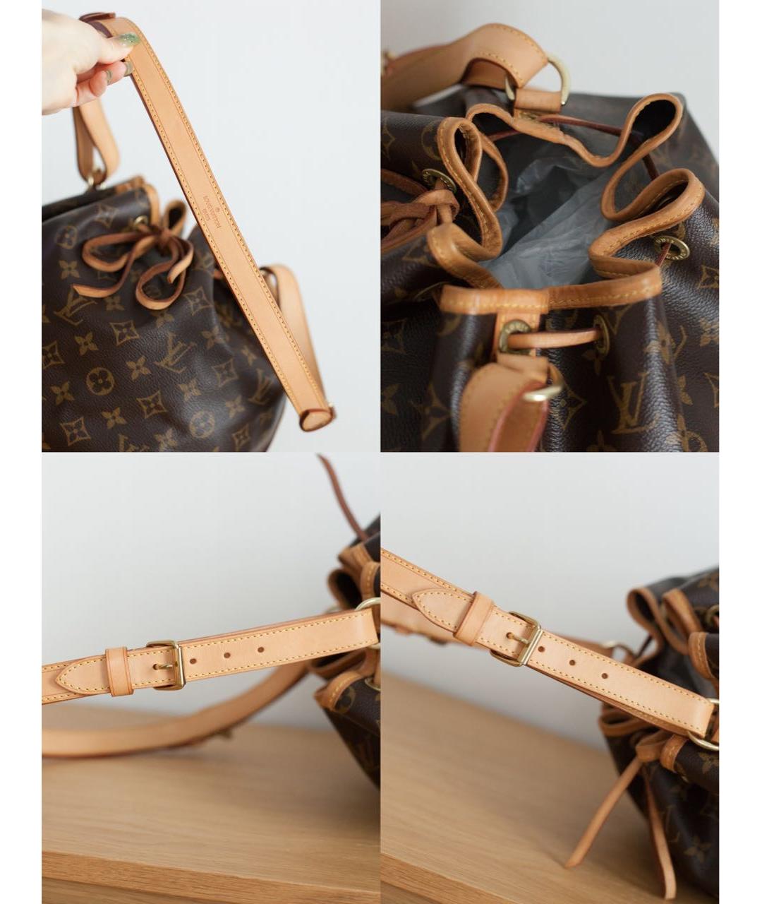 LOUIS VUITTON Коричневая сумка через плечо, фото 6