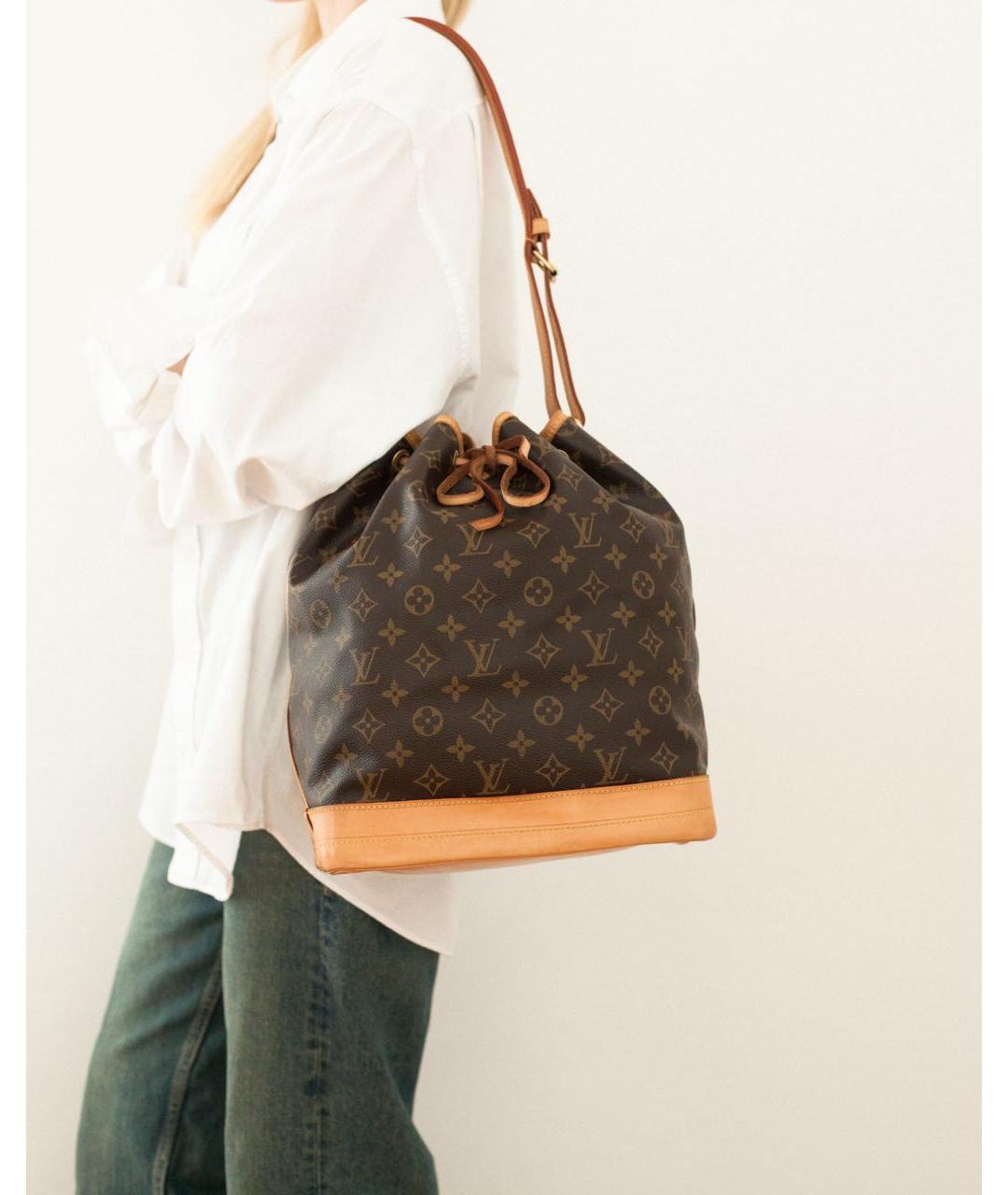 LOUIS VUITTON Коричневая сумка через плечо, фото 2
