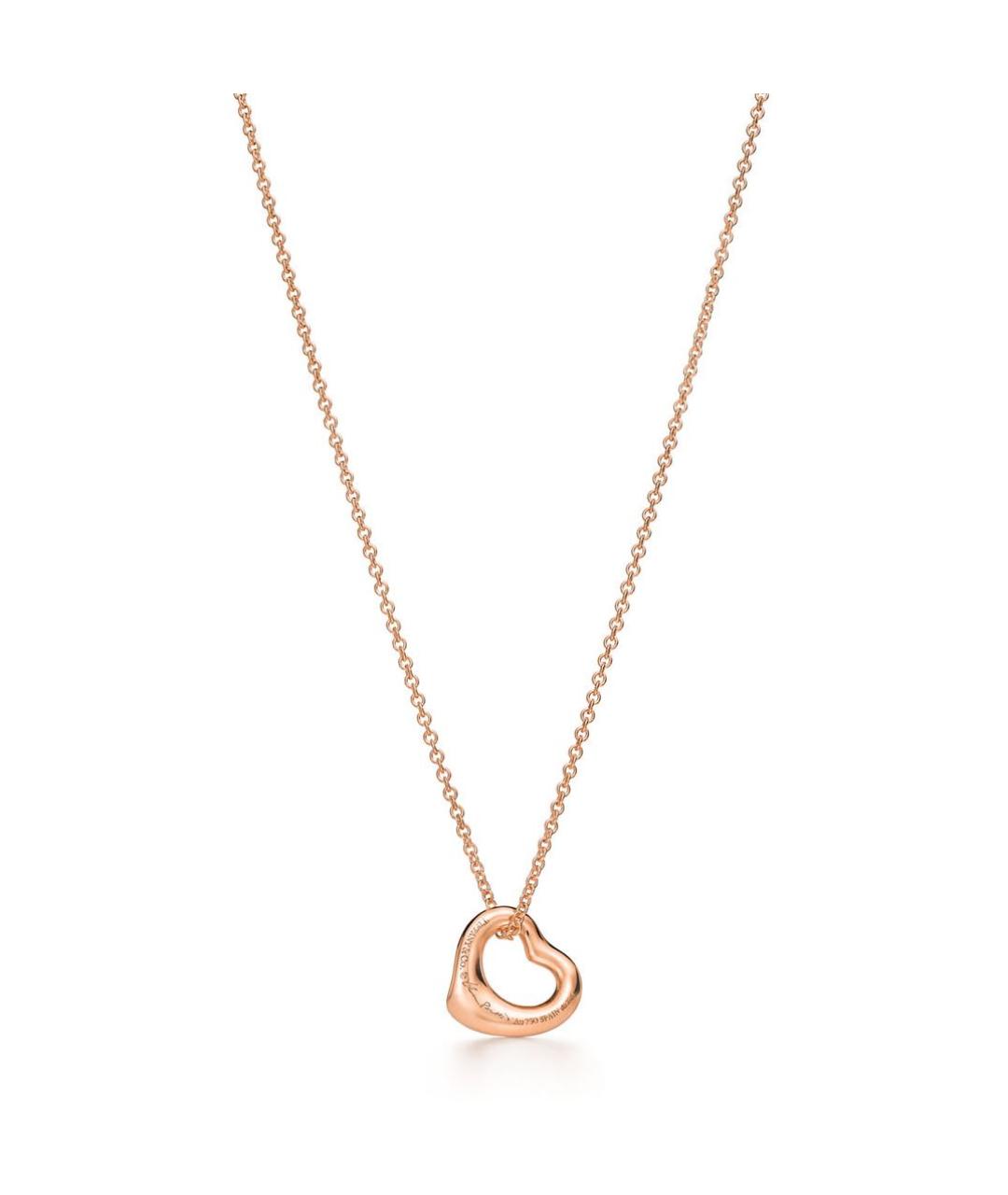 TIFFANY&CO Золотой кулон из розового золота, фото 3