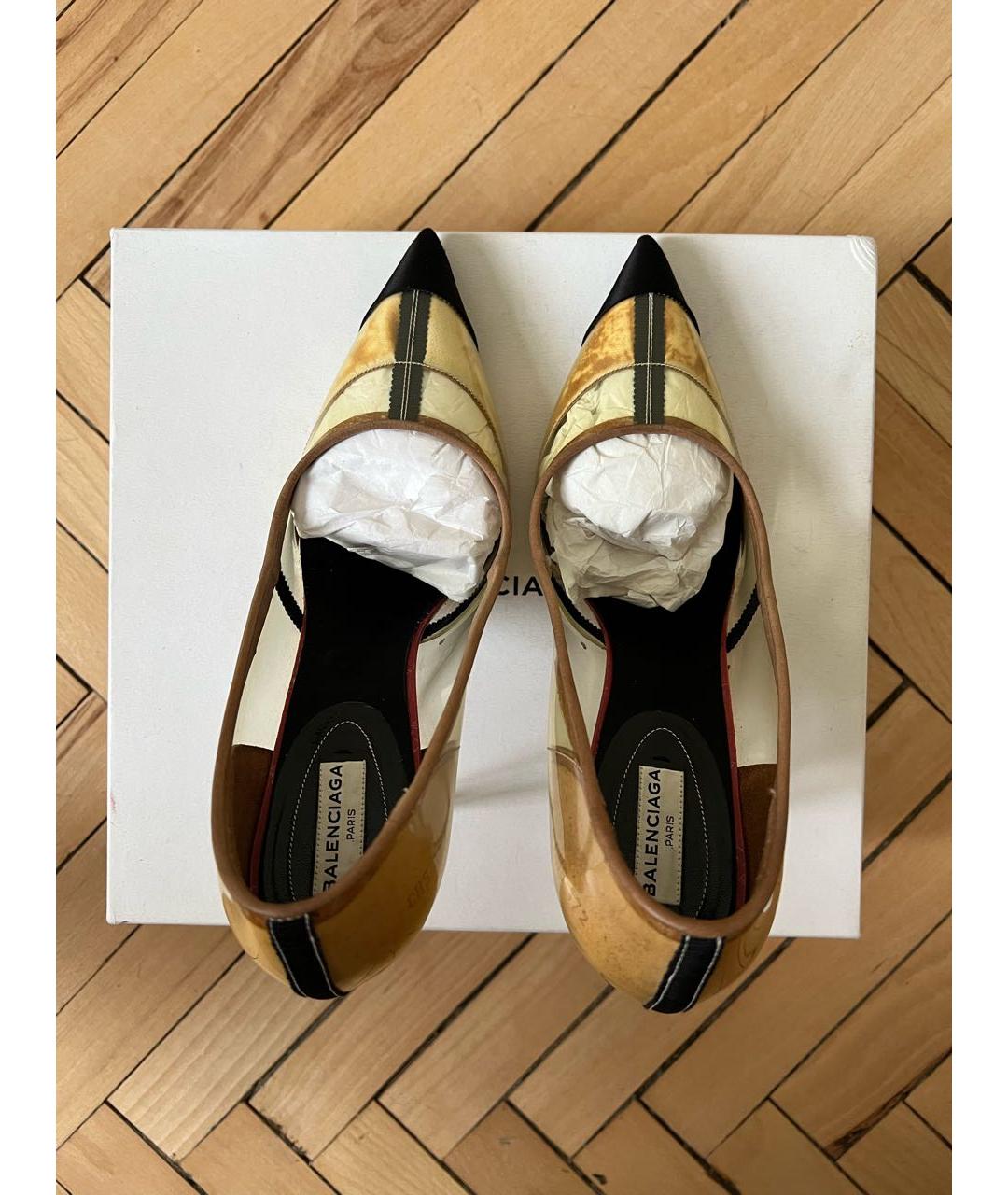 BALENCIAGA Мульти туфли, фото 3
