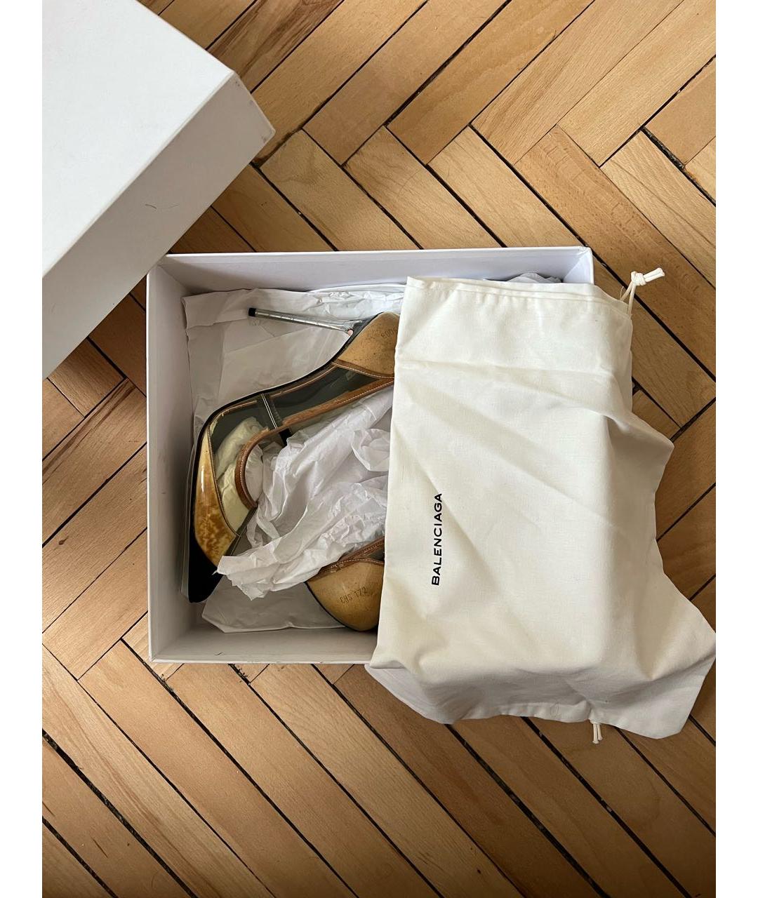 BALENCIAGA Мульти туфли, фото 6
