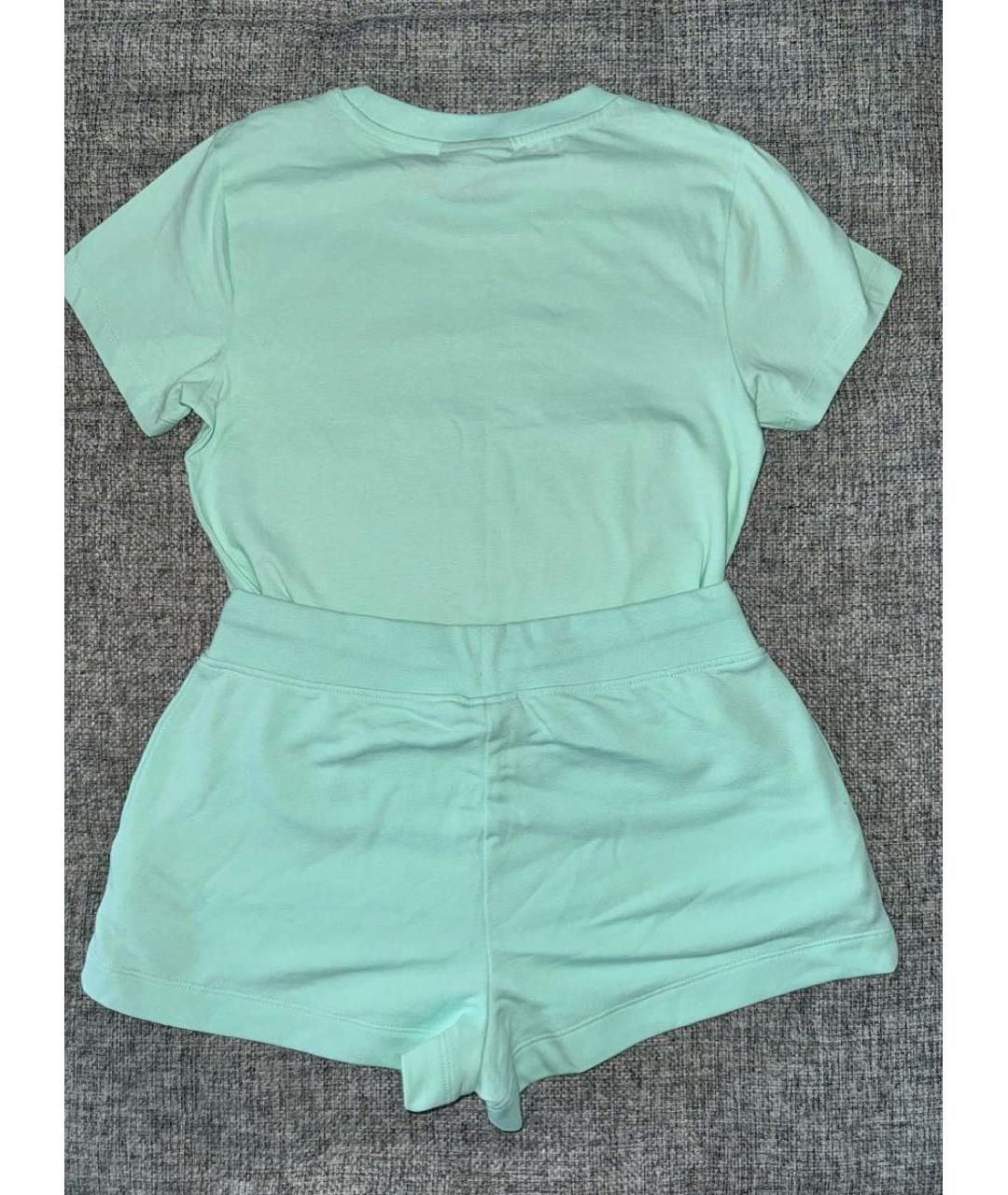 JUICY COUTURE Зеленый хлопковый спортивные костюмы, фото 3