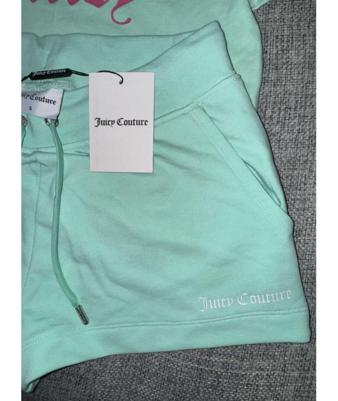 JUICY COUTURE Зеленый хлопковый спортивные костюмы, фото 6