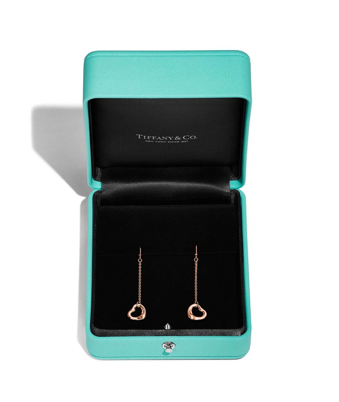 TIFFANY&CO Золотые серьги из розового золота, фото 5