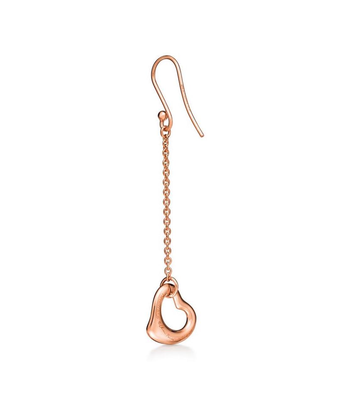 TIFFANY&CO Золотые серьги из розового золота, фото 4