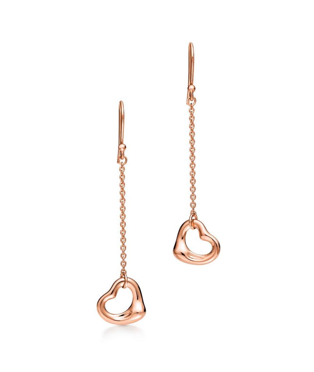 TIFFANY&CO Золотые серьги из розового золота, фото 6