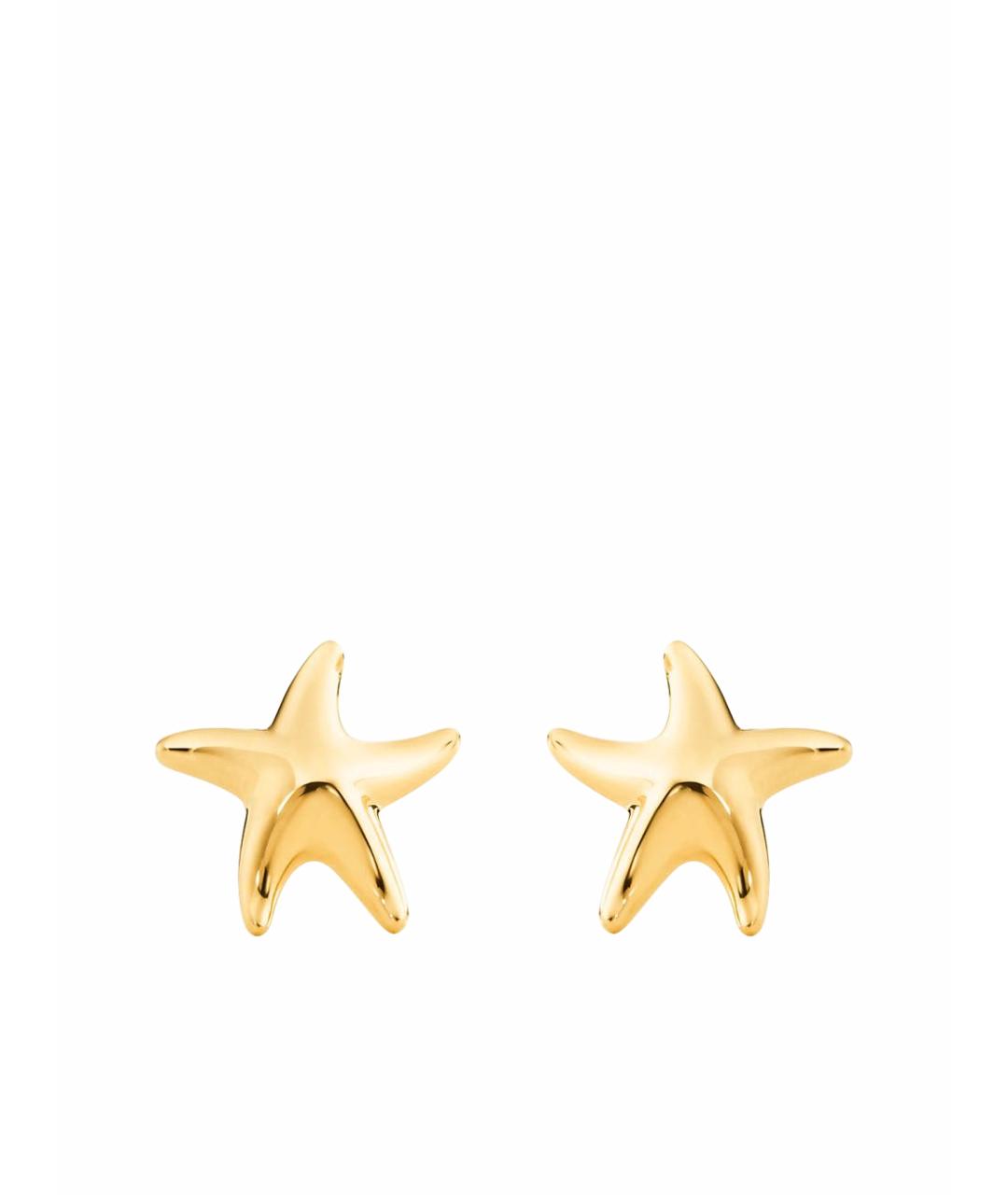 TIFFANY&CO Золотые серьги из желтого золота, фото 1