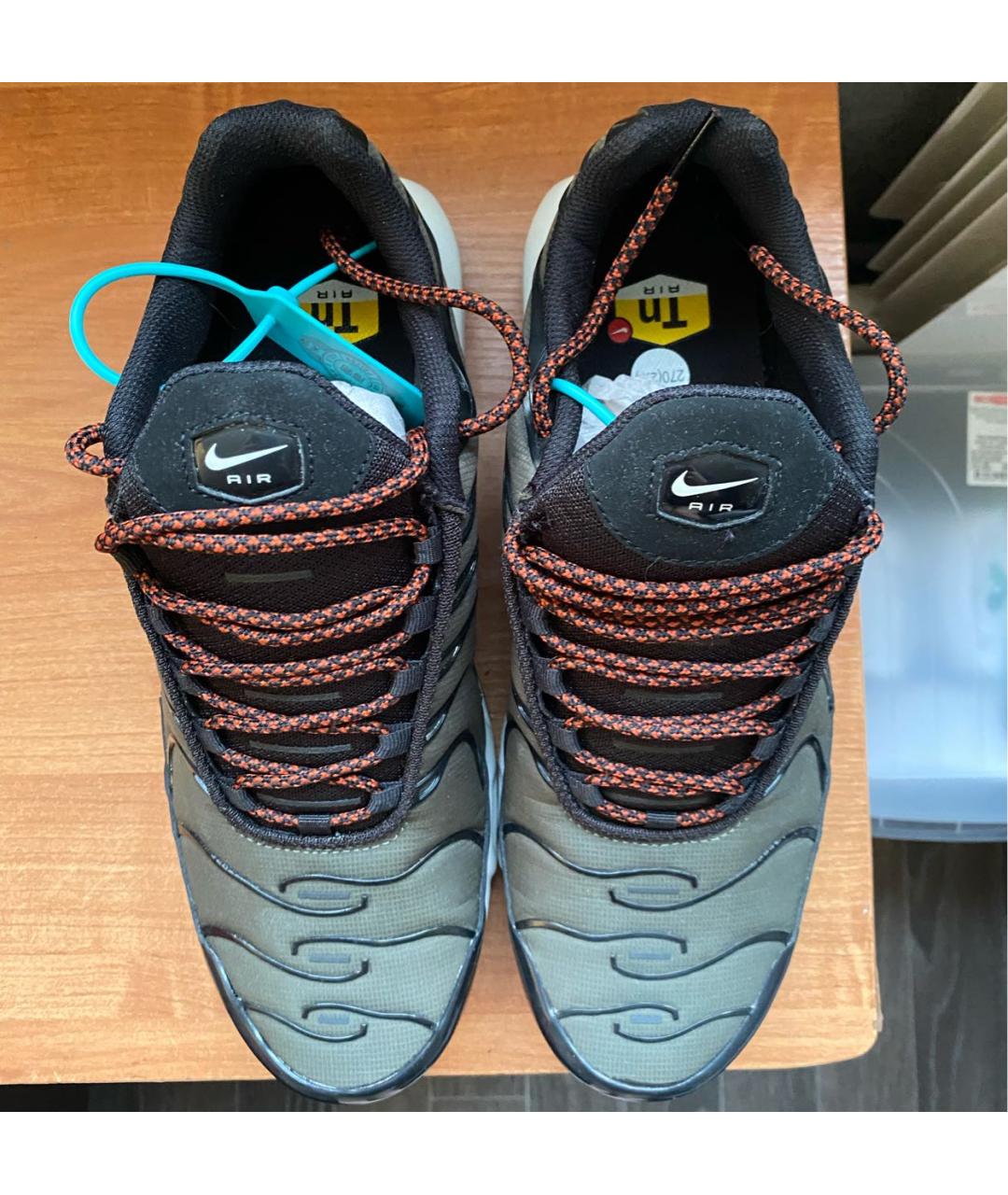 NIKE Хаки текстильные низкие кроссовки / кеды, фото 3