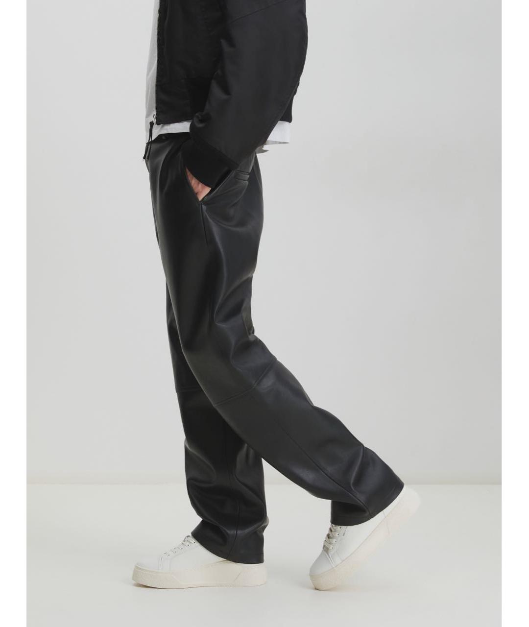 ARMANI EXCHANGE Белые кожаные низкие кроссовки / кеды, фото 6