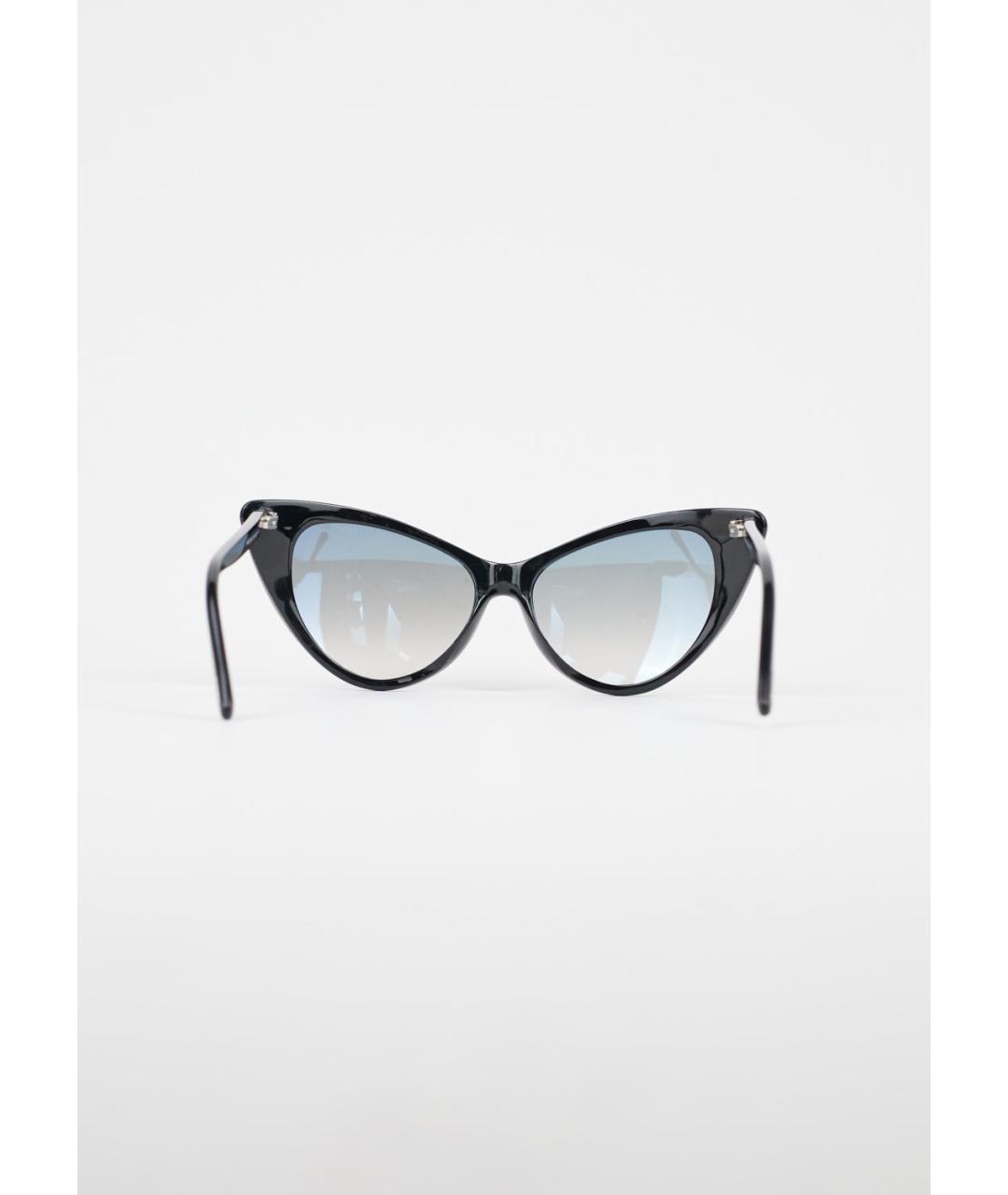 TOM FORD Черные пластиковые солнцезащитные очки, фото 4