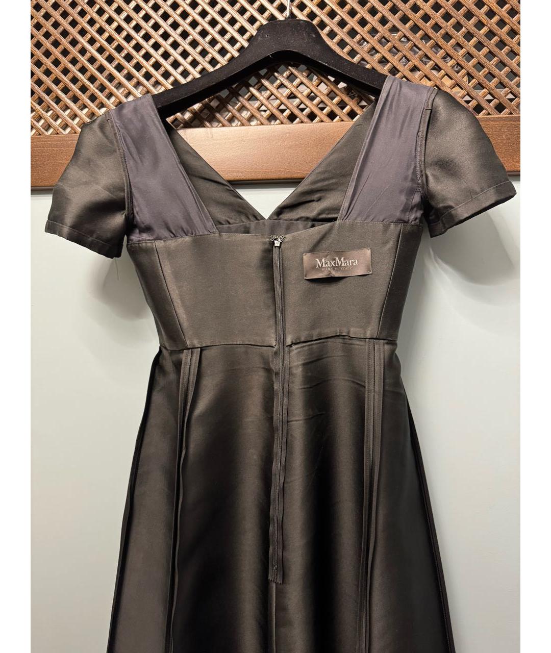 MAX MARA Черное вечернее платье, фото 3