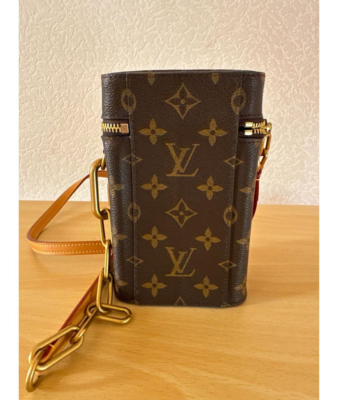 LOUIS VUITTON Коричневая сумка через плечо, фото 3