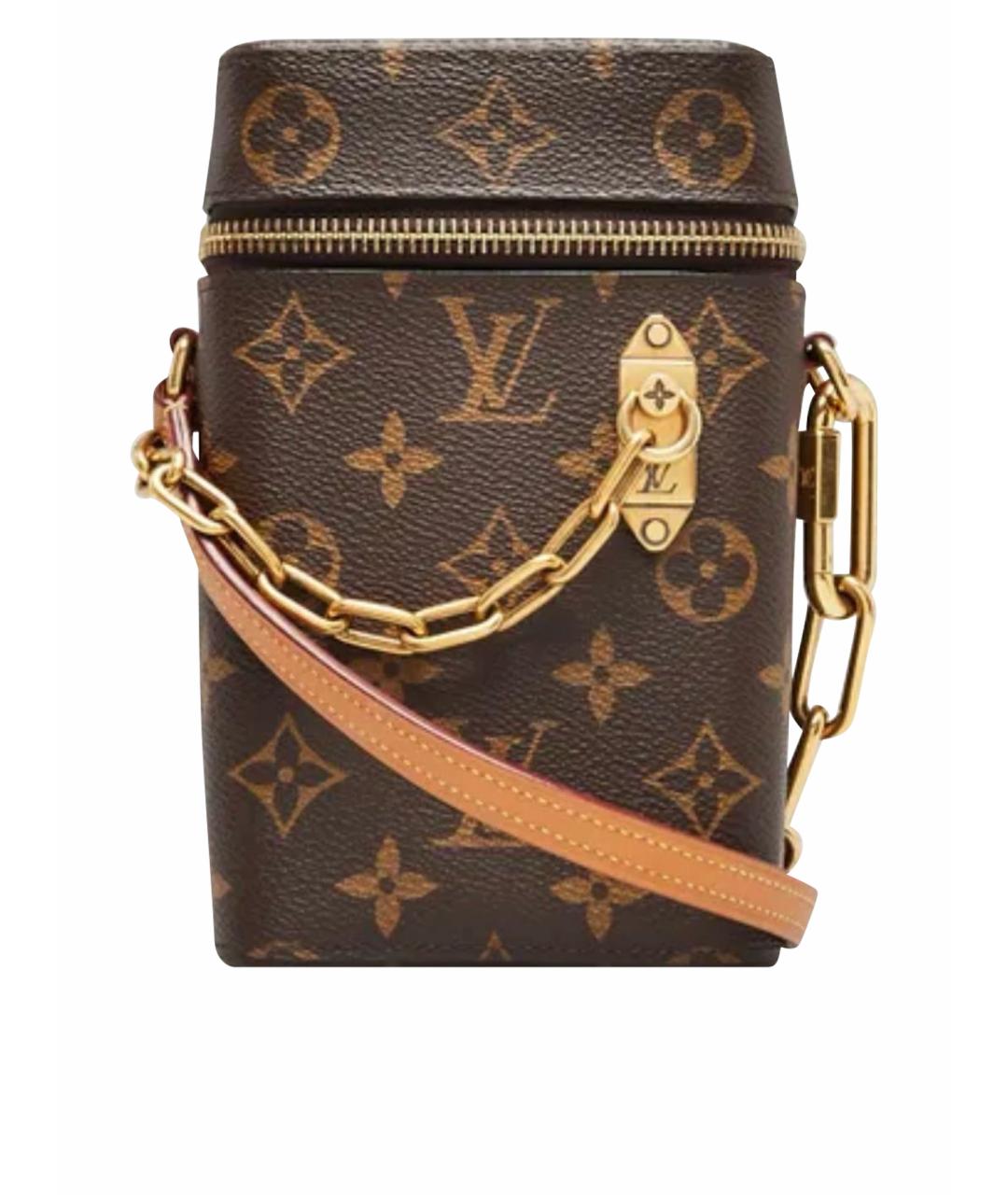 LOUIS VUITTON Коричневая сумка через плечо, фото 1