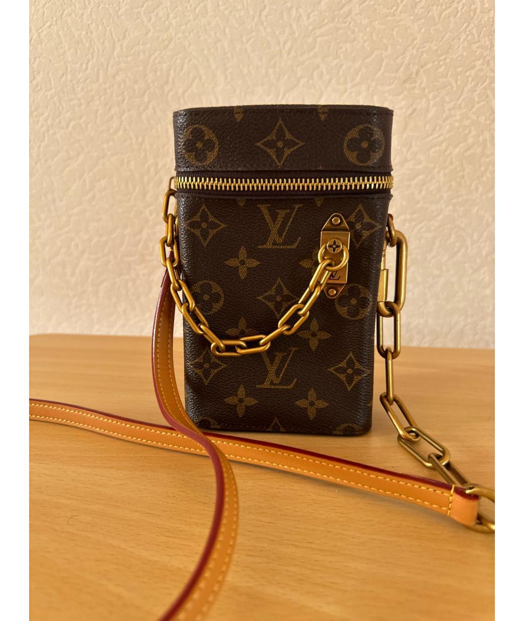 LOUIS VUITTON Коричневая сумка через плечо, фото 2