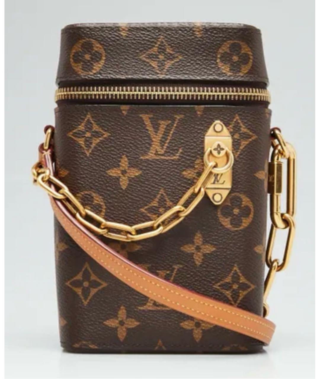 LOUIS VUITTON Коричневая сумка через плечо, фото 9