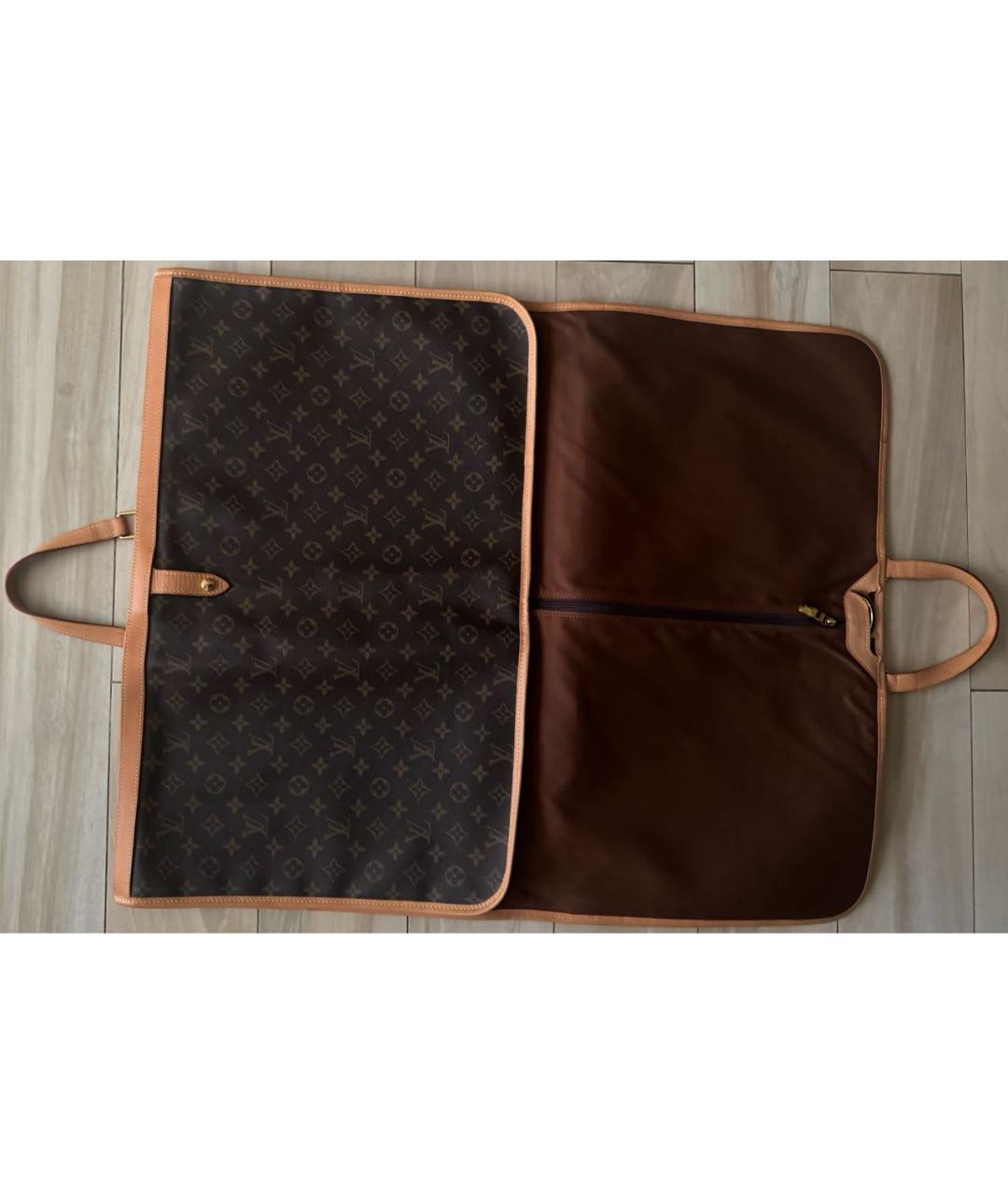 LOUIS VUITTON Коричневая дорожная/спортивная сумка, фото 2