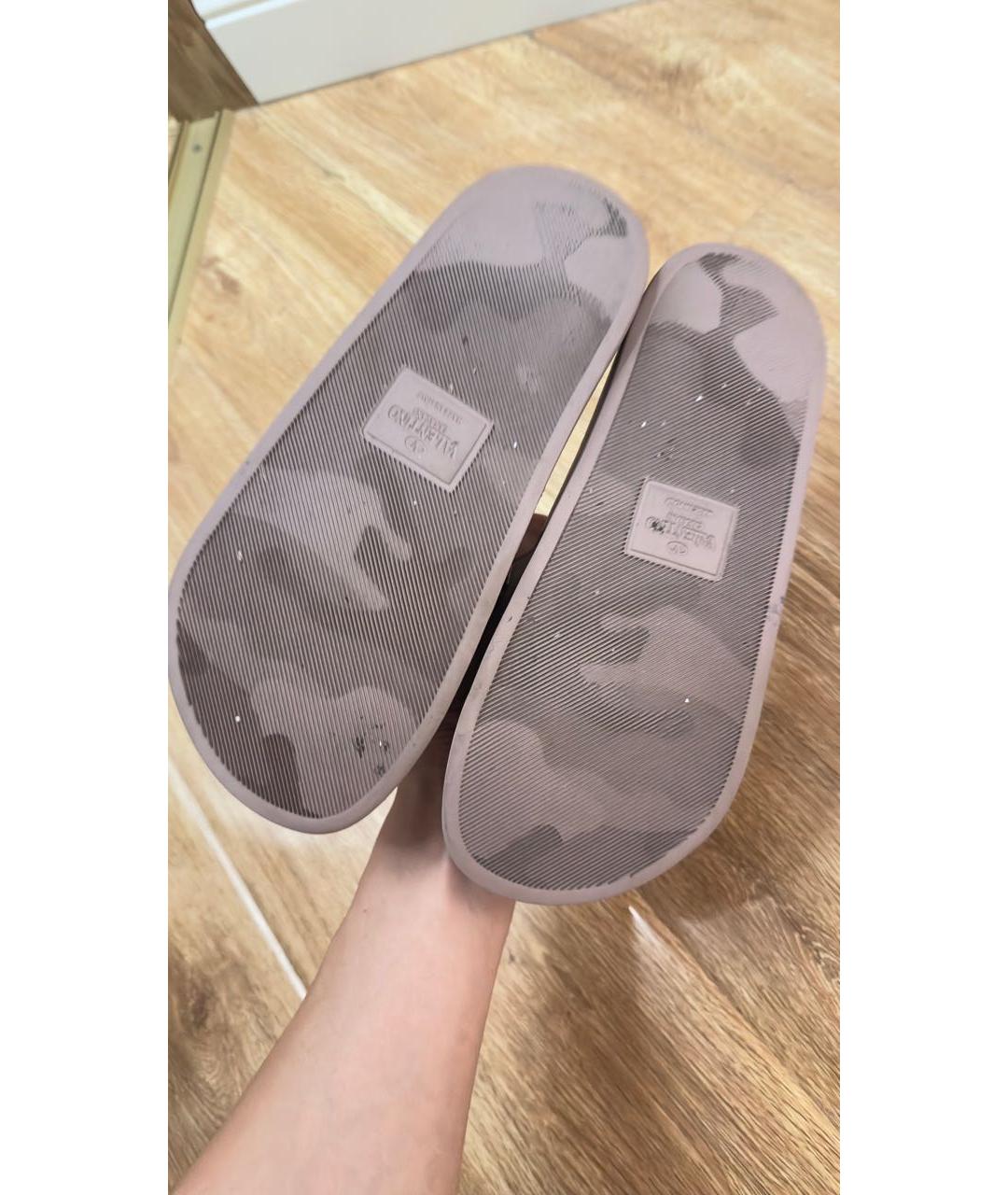 VALENTINO Розовые шлепанцы, фото 2