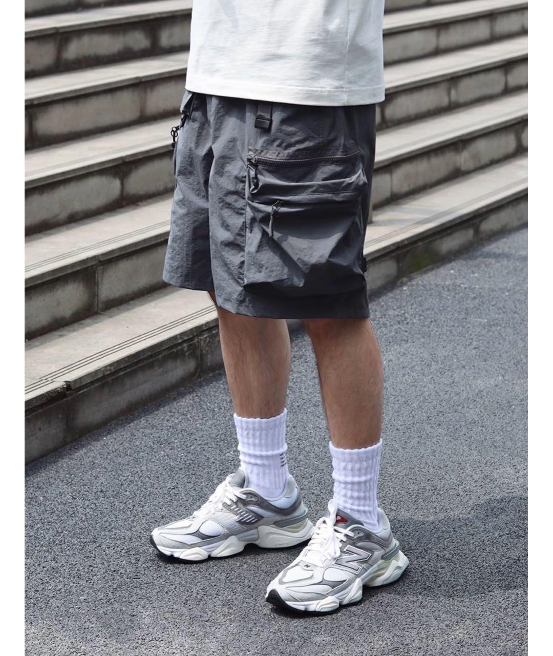 NEW BALANCE Серые замшевые низкие кроссовки / кеды, фото 8