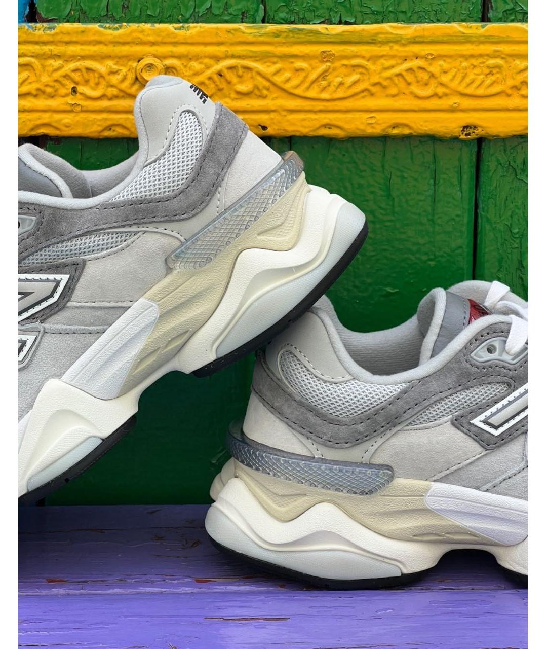 NEW BALANCE Серые замшевые низкие кроссовки / кеды, фото 6