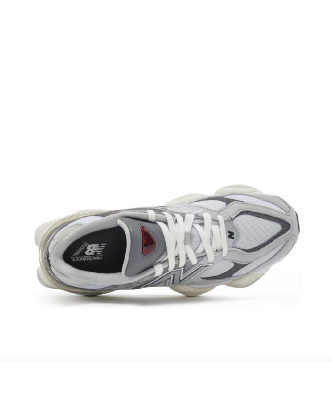 NEW BALANCE Серые замшевые низкие кроссовки / кеды, фото 3