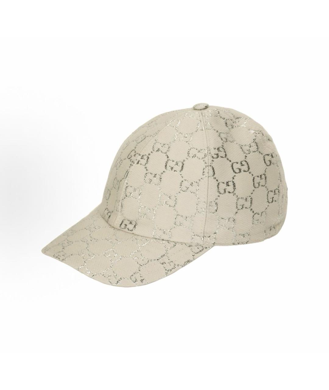 GUCCI Бежевая кепка, фото 6