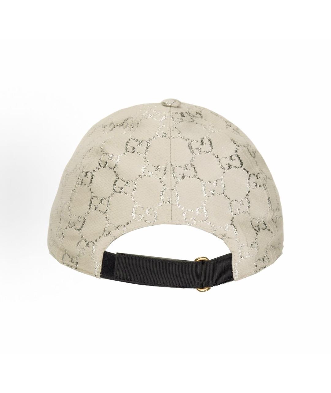 GUCCI Бежевая кепка, фото 4