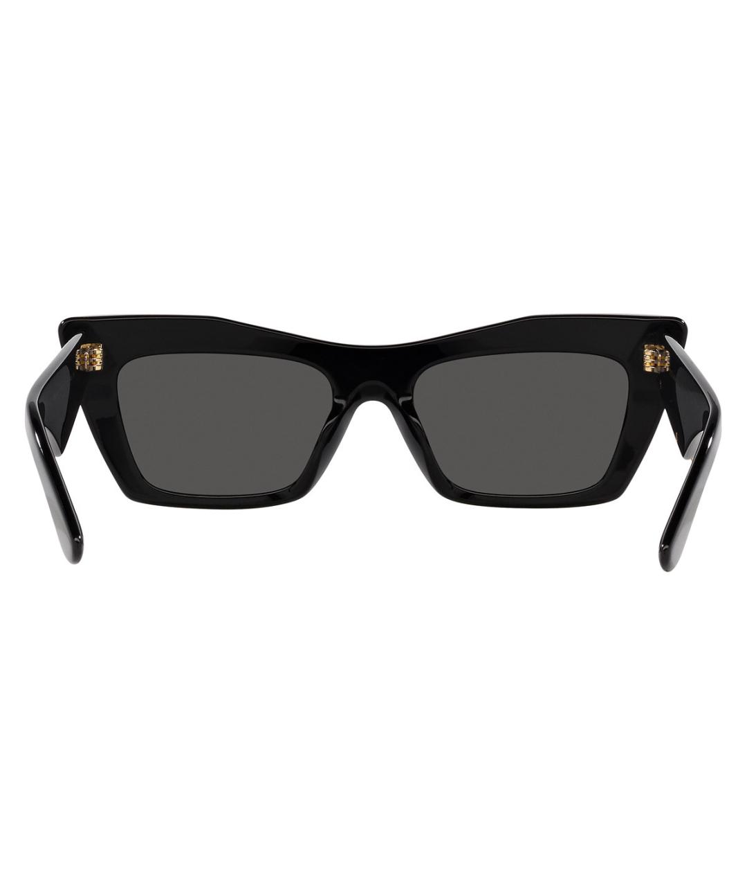 DOLCE&GABBANA Черные пластиковые солнцезащитные очки, фото 6