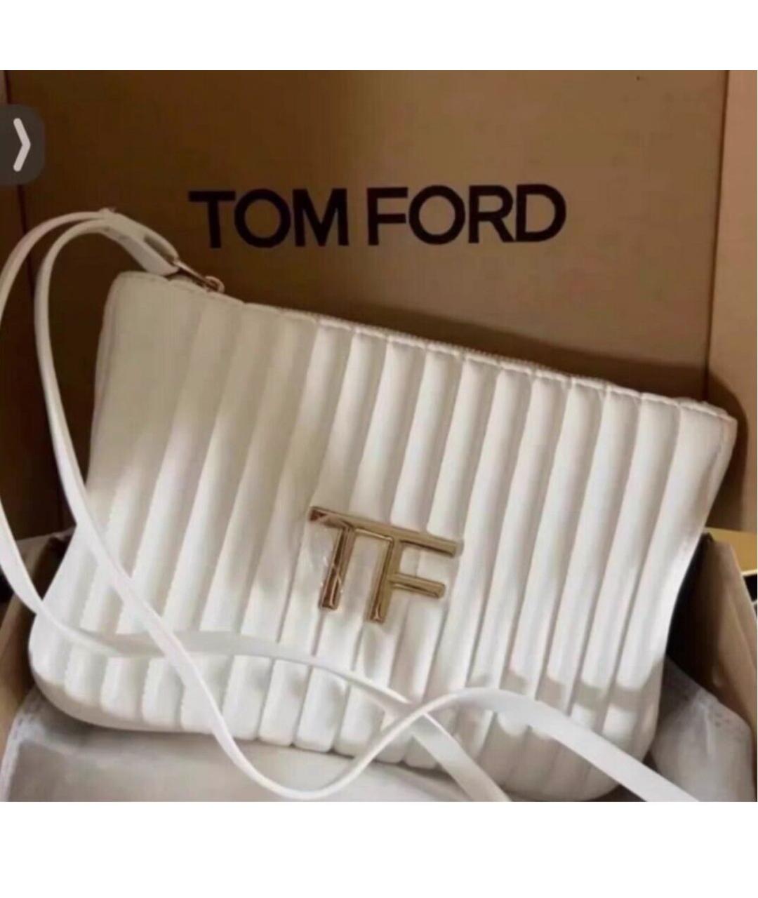 TOM FORD Белая косметичка, фото 6