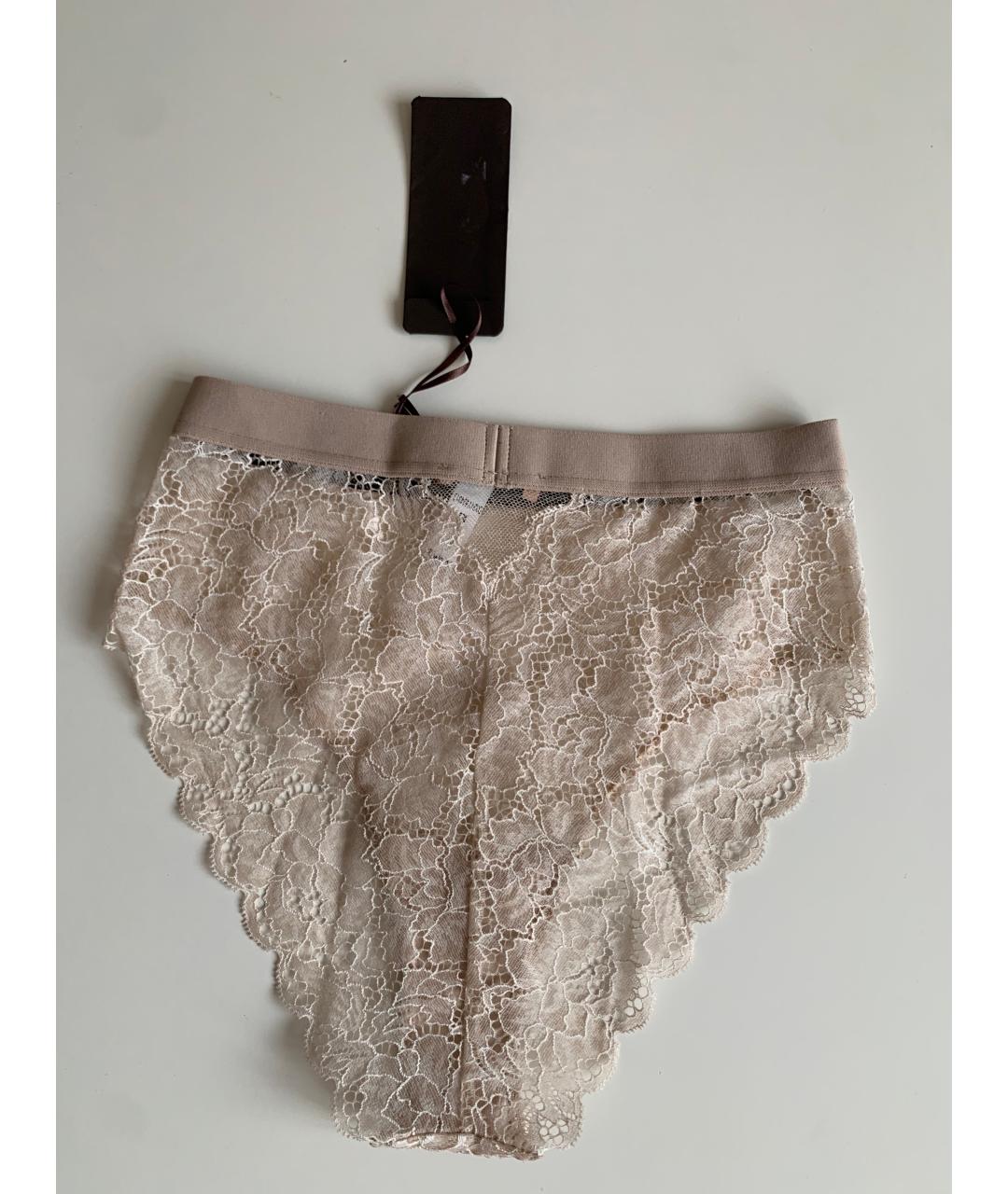 ERMANNO SCERVINO Бежевые трусы, фото 2