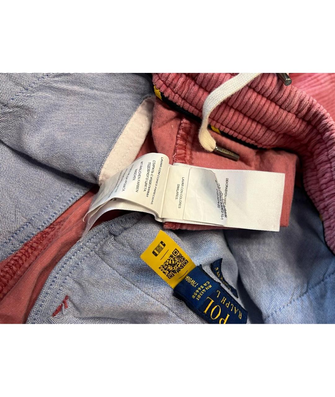 POLO RALPH LAUREN Розовые хлопковые шорты, фото 4