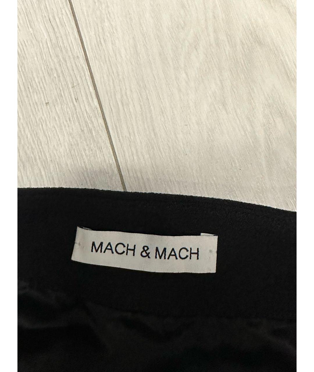 MACH&MACH Черная юбка мини, фото 4