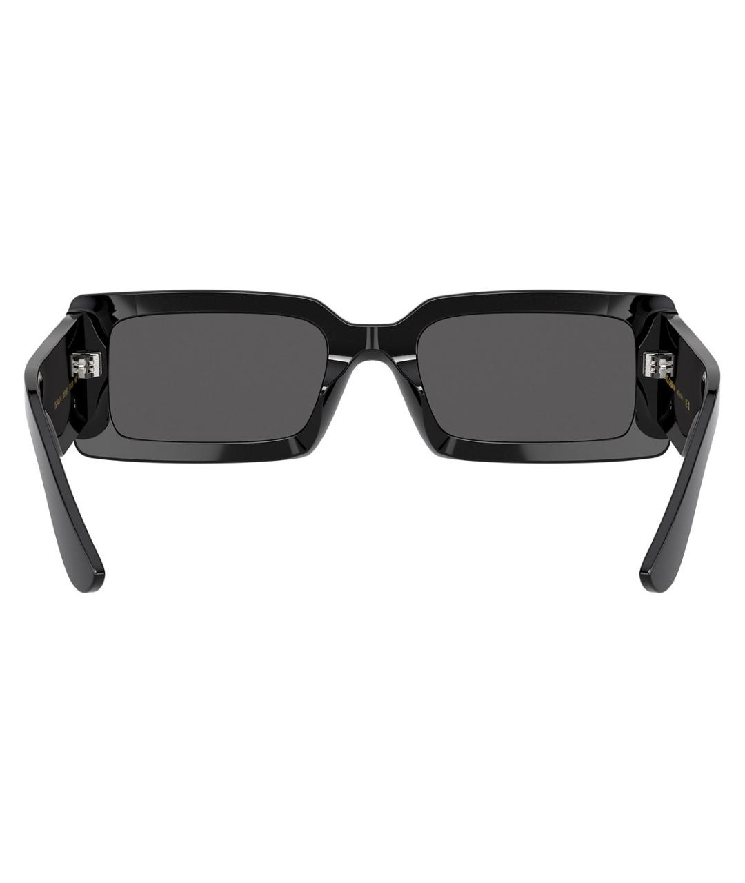 DOLCE&GABBANA Черные пластиковые солнцезащитные очки, фото 6