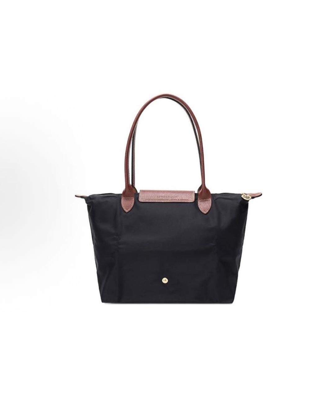 LONGCHAMP Черная сумка тоут, фото 3