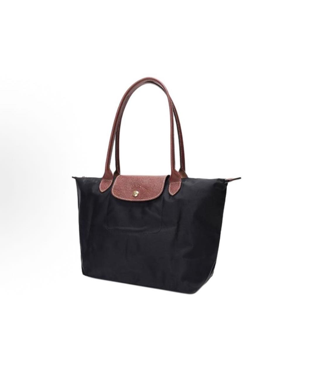 LONGCHAMP Черная сумка тоут, фото 2