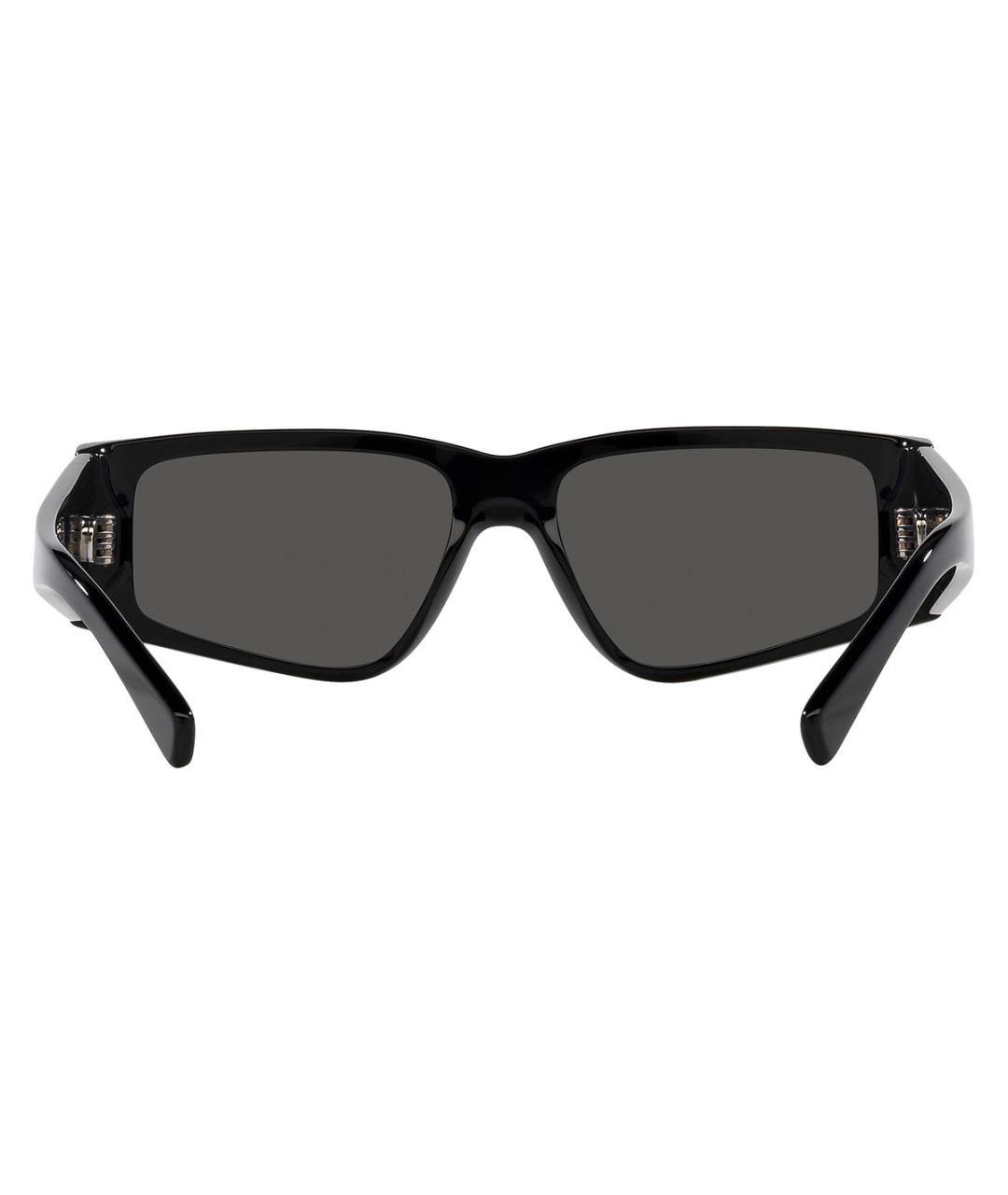 DOLCE&GABBANA Черные пластиковые солнцезащитные очки, фото 6