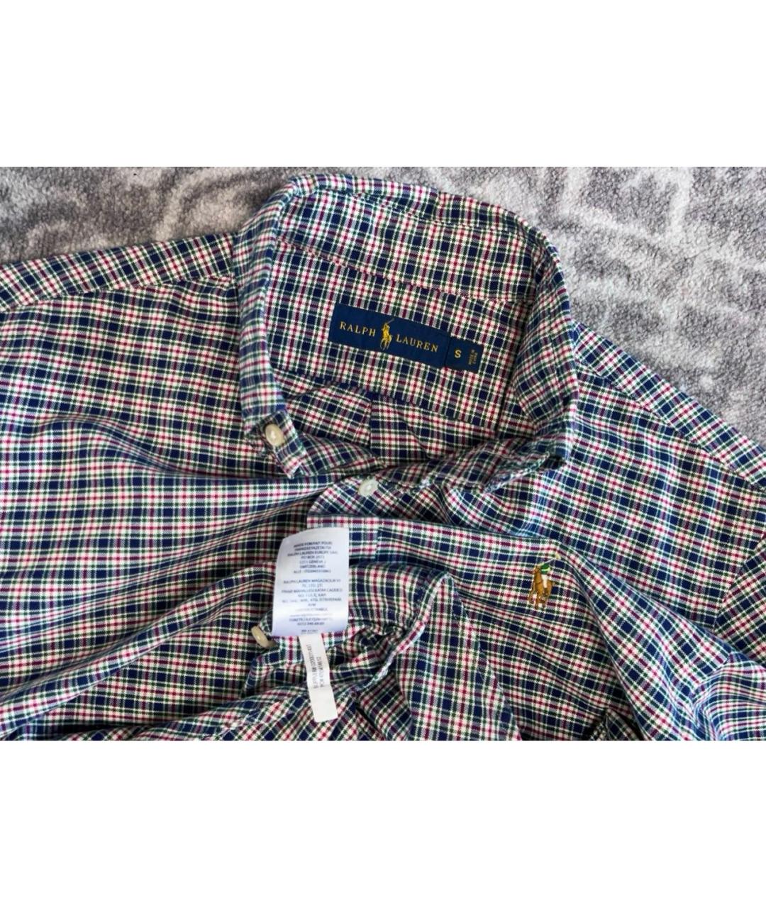 POLO RALPH LAUREN Мульти хлопковая кэжуал рубашка, фото 4