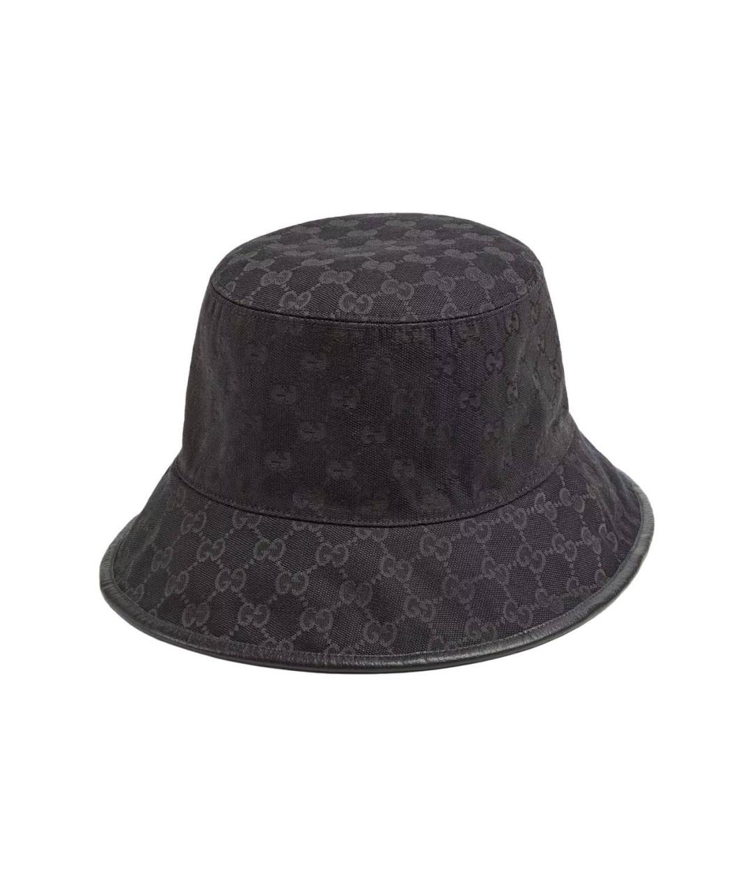 GUCCI Антрацитовая шляпа, фото 2