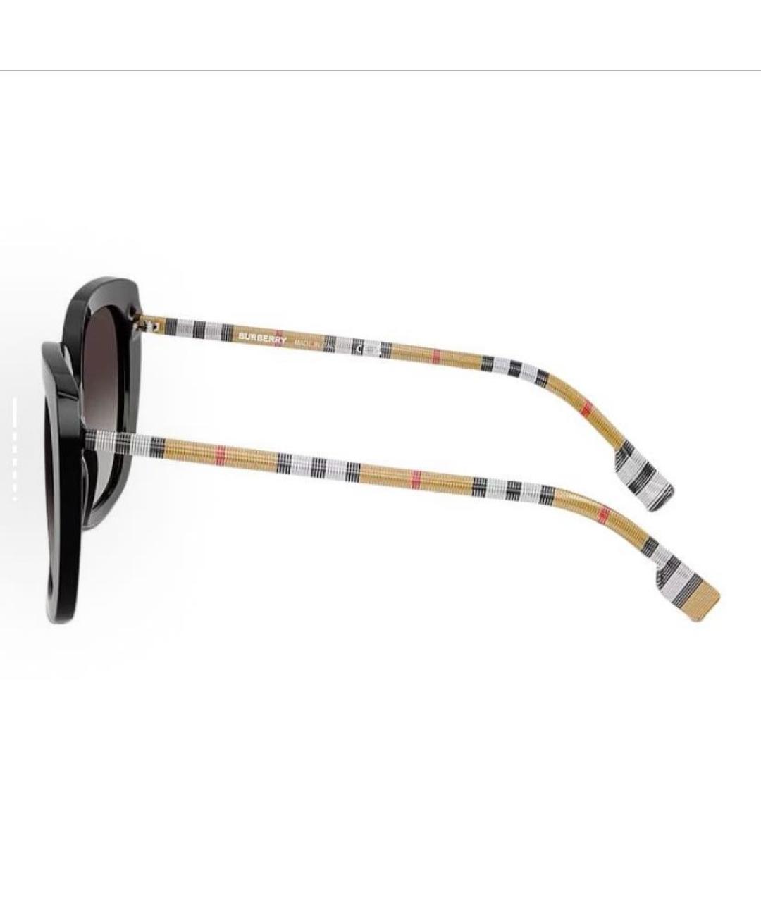 BURBERRY Мульти пластиковые солнцезащитные очки, фото 3