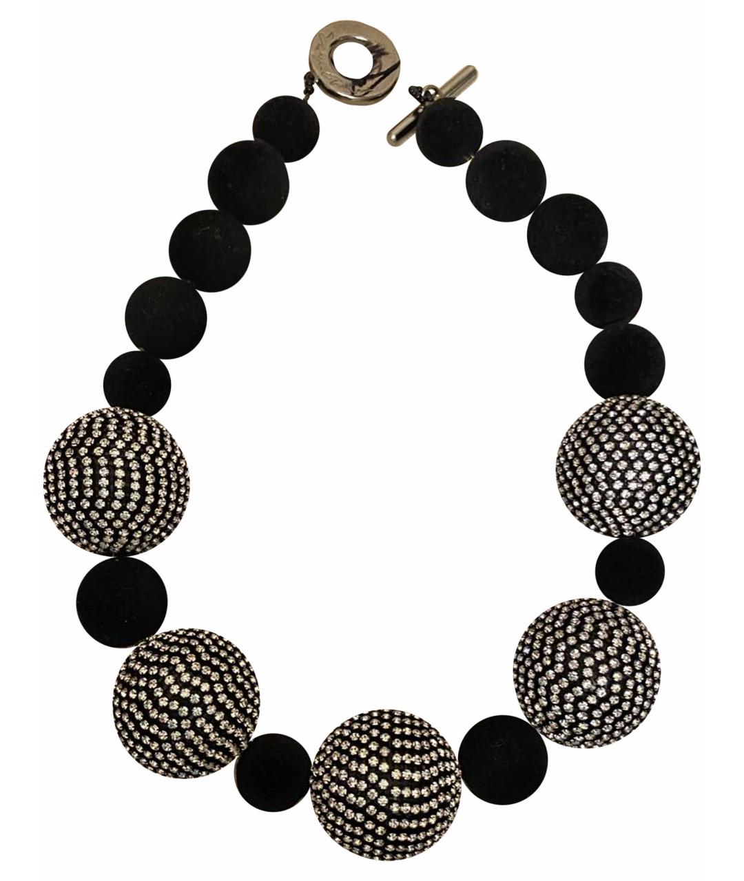 GIORGIO ARMANI Черное колье, фото 1