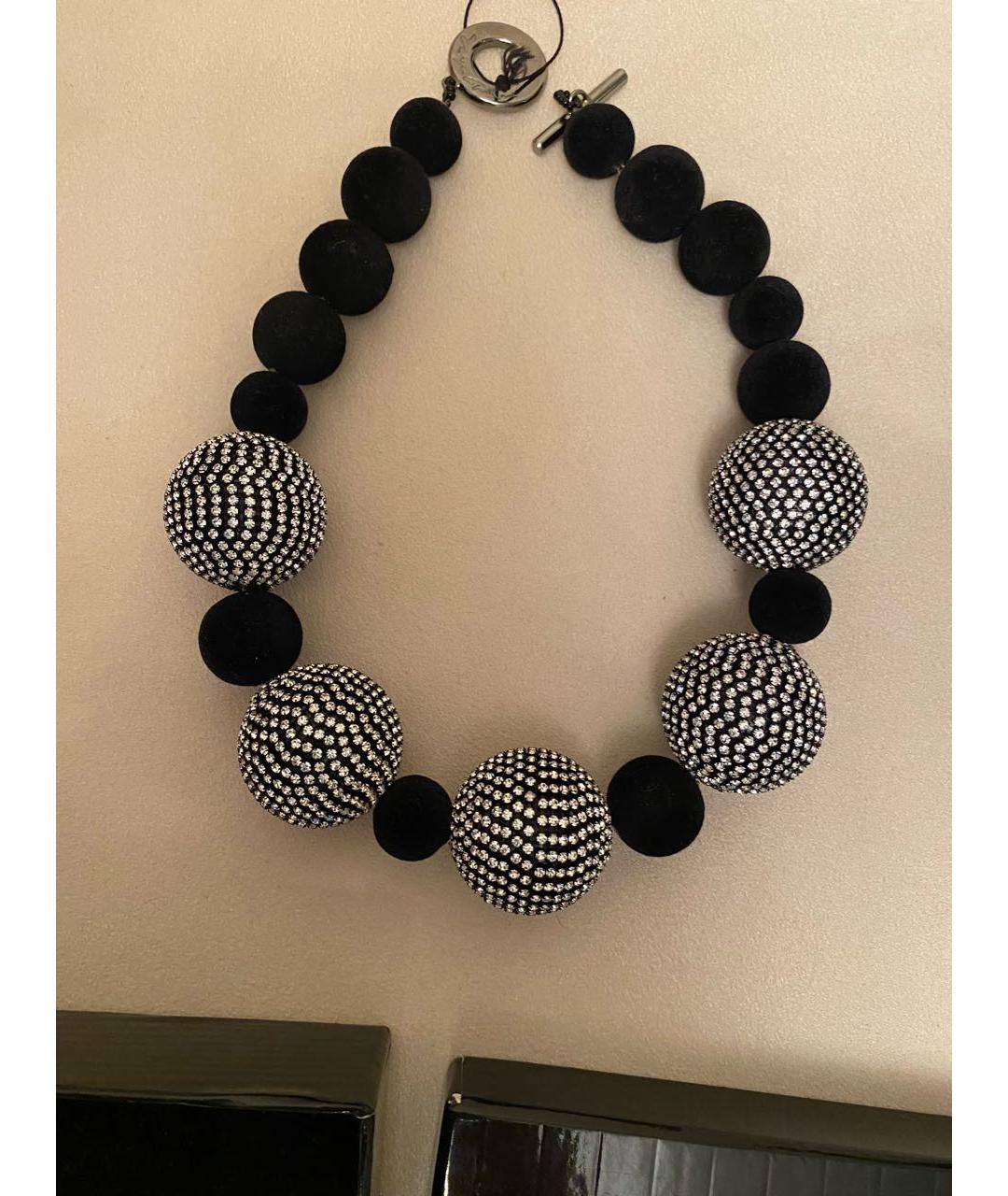 GIORGIO ARMANI Черное колье, фото 7