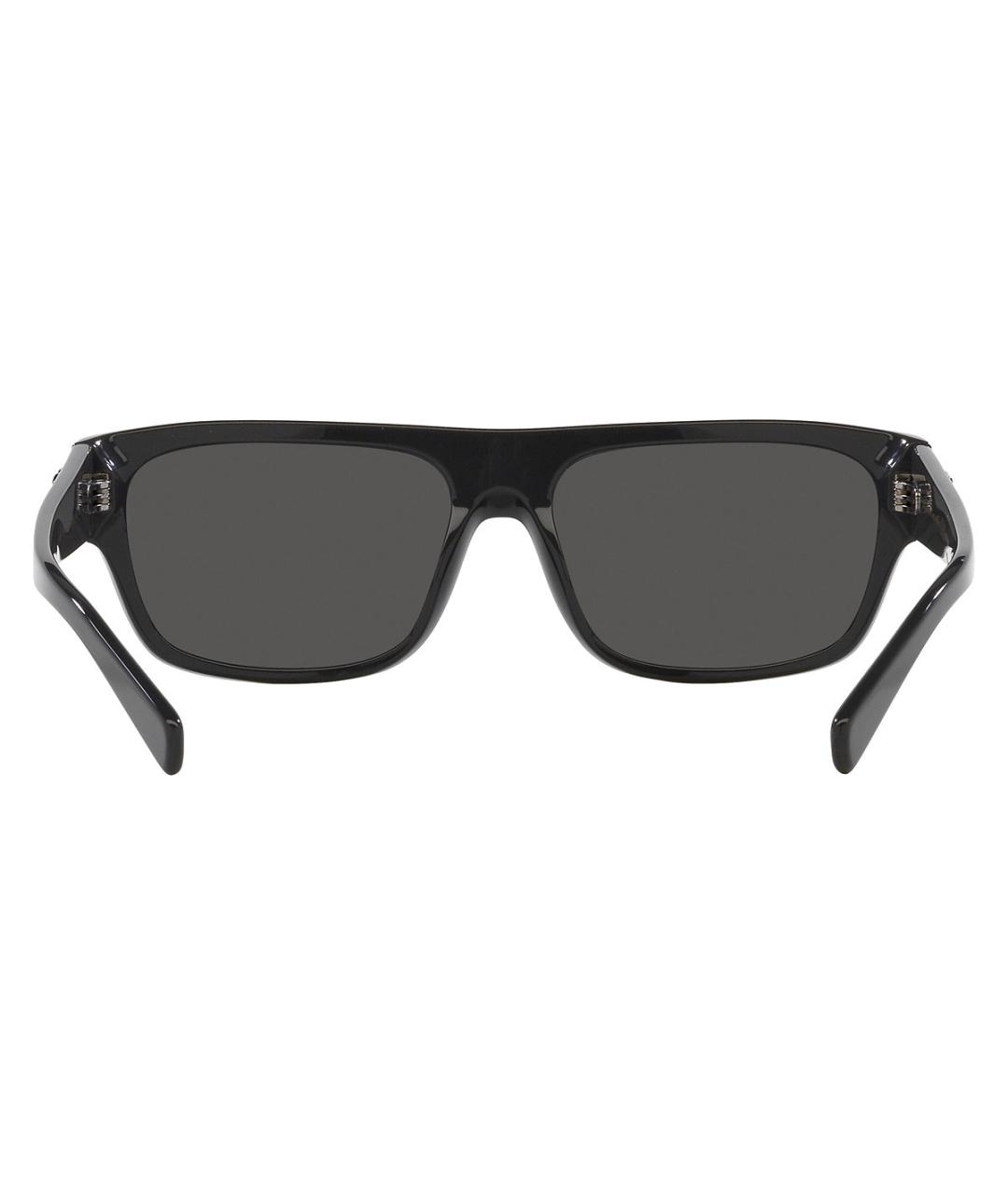 DOLCE&GABBANA Черные пластиковые солнцезащитные очки, фото 6