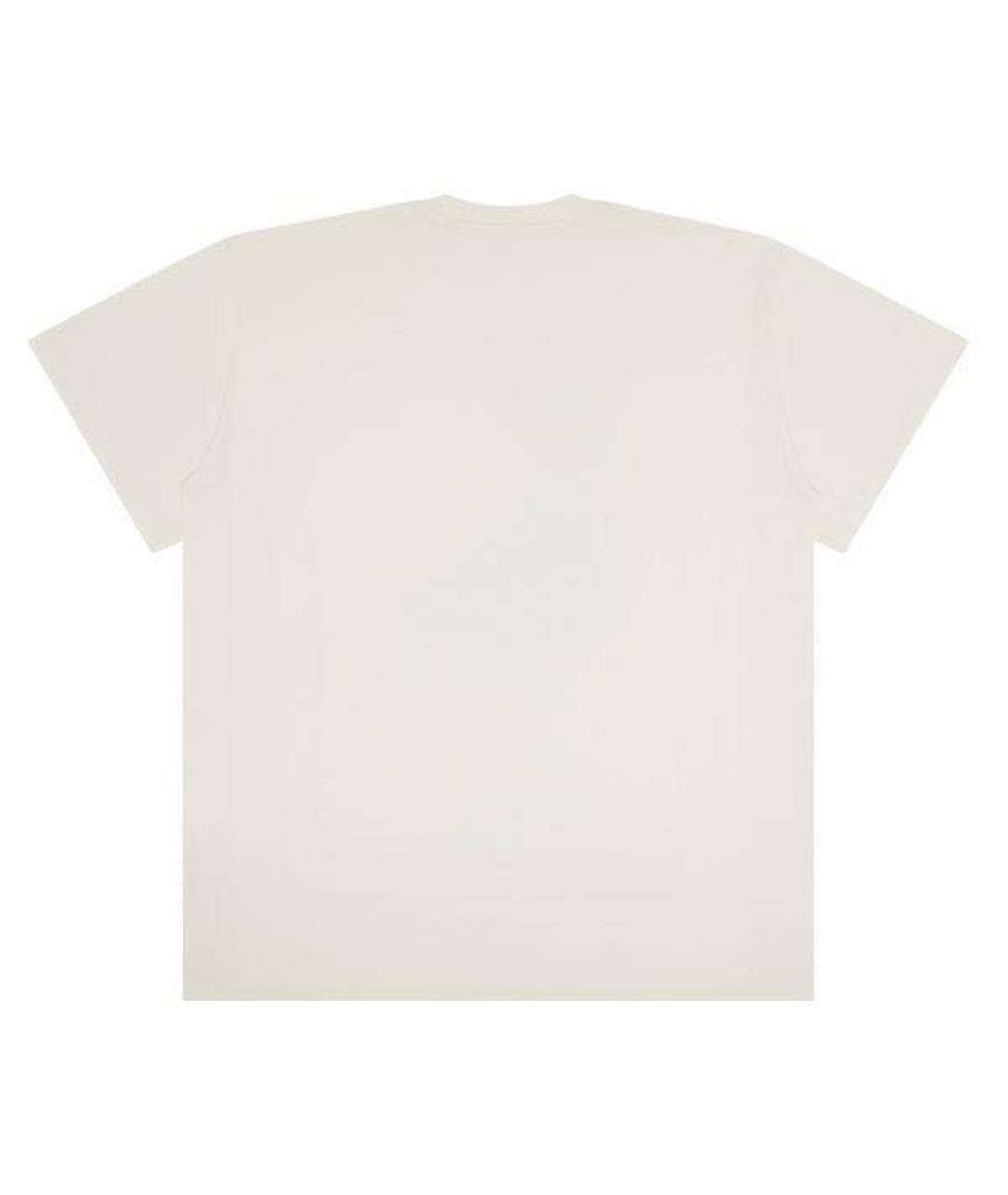 MM6 MAISON MARGIELA Бежевая футболка, фото 3