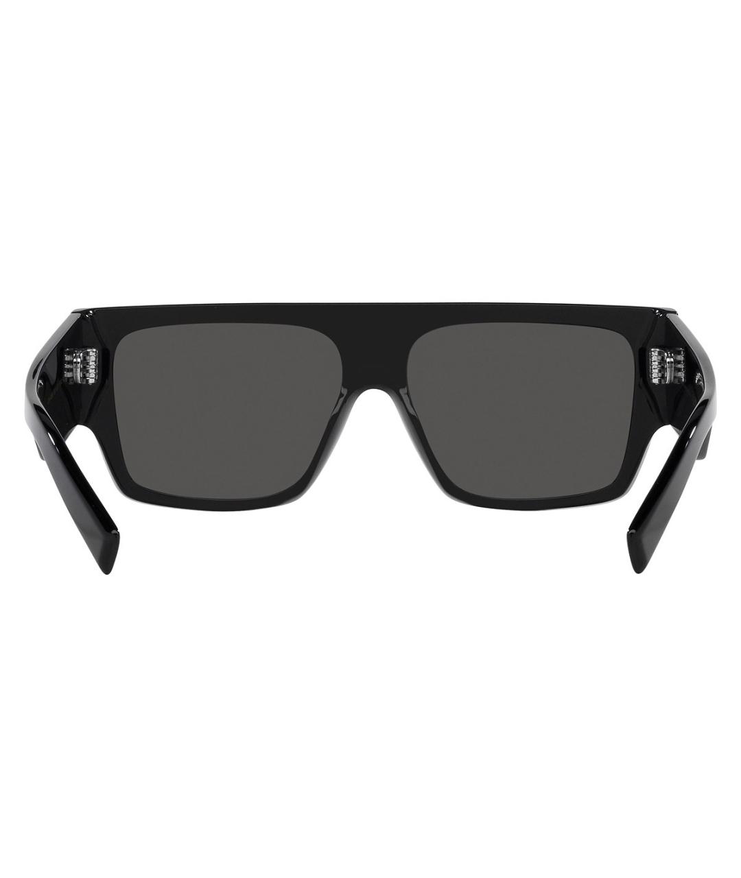 DOLCE&GABBANA Черные пластиковые солнцезащитные очки, фото 6