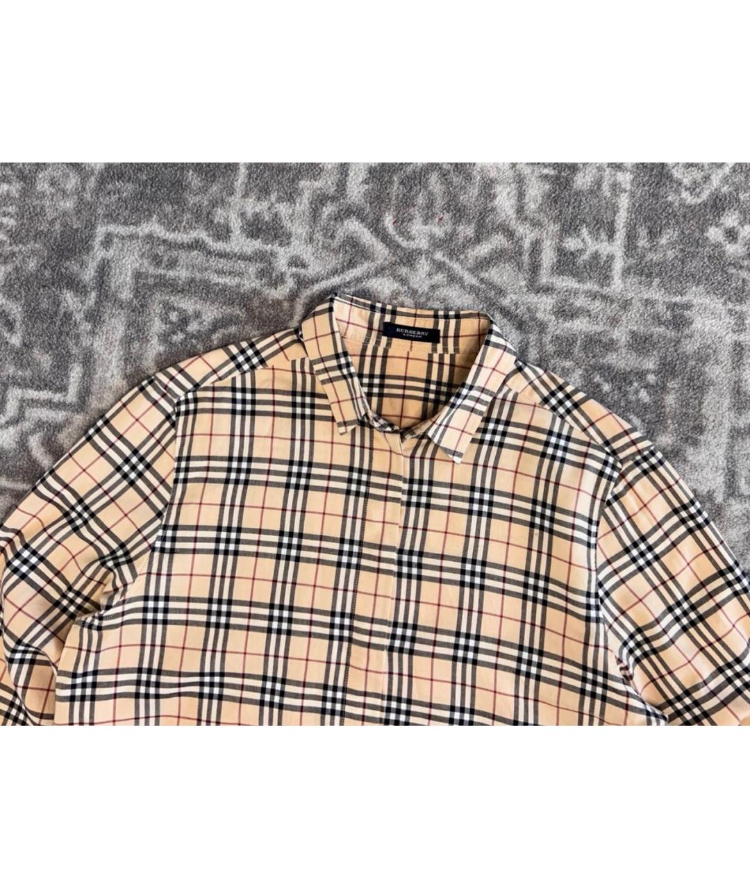 BURBERRY Хлопковая рубашка, фото 2