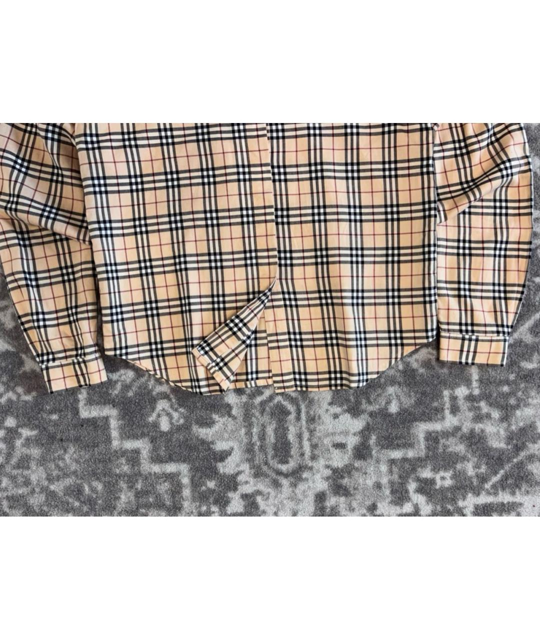 BURBERRY Хлопковая рубашка, фото 3