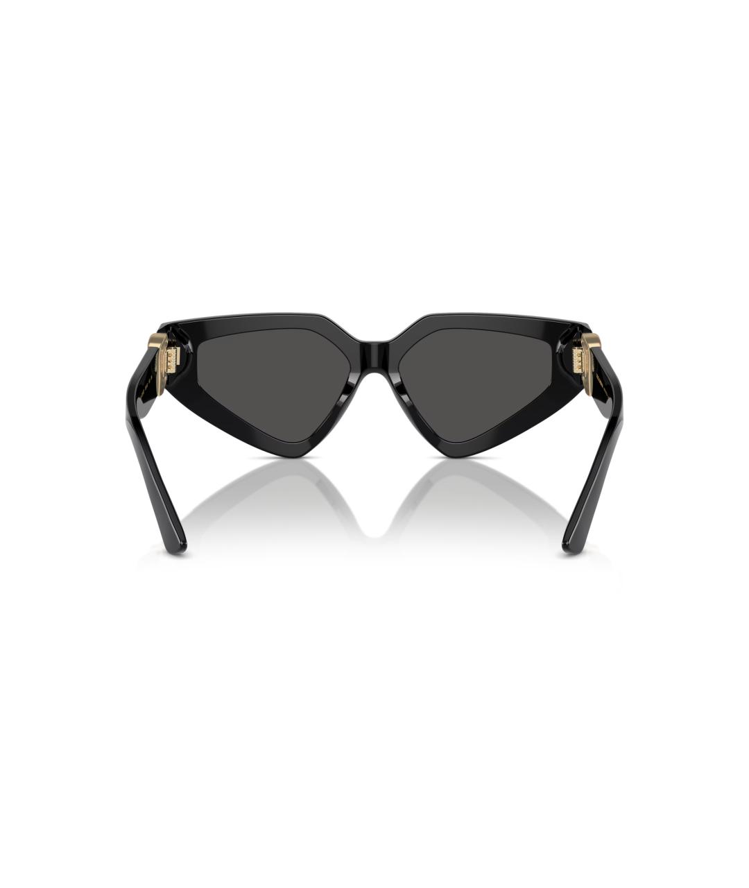 DOLCE&GABBANA Черные пластиковые солнцезащитные очки, фото 5